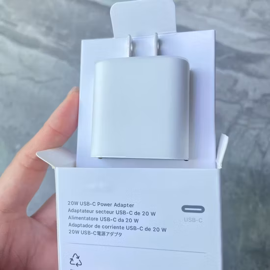 El cargador original de la pared de la UE BRITÁNICA para Apple llama por teléfono el tipo rápido cargador del paladio 45W USB de Samsung a+C GaN
