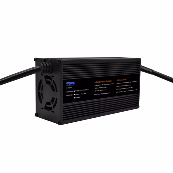 Cargador de batería portátil de 500W para batería de litio de coche de golf 12v 24v 48v